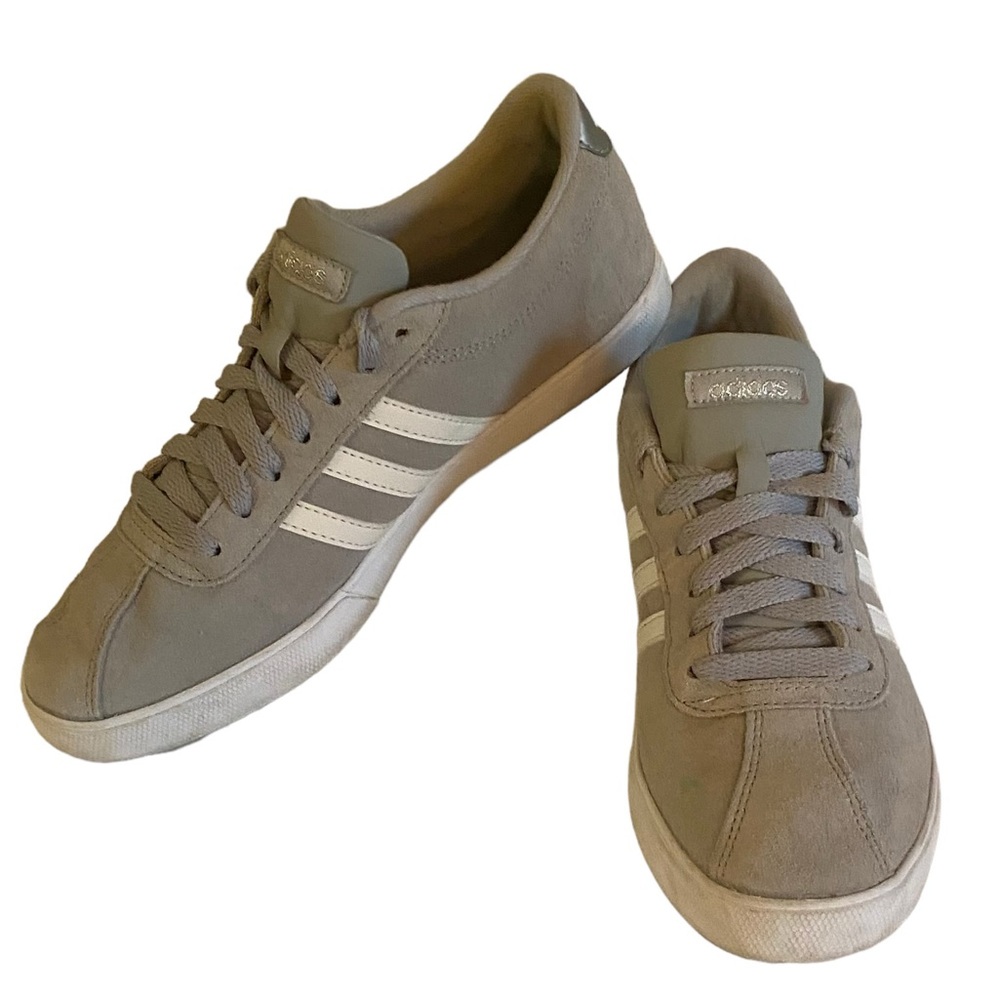 Adidas Neo Grand Court Gray White Sneakers Size 8